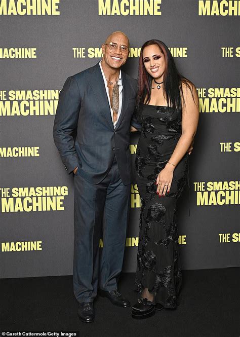 Dwayne Johnson makes a rare appearance with his daughter Ava Raine at ...