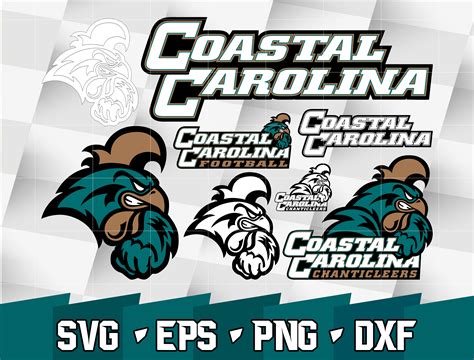 Coastal Carolina Chanticleers SVG bundle , NCAA svg, NCAA bu | Inspire ...