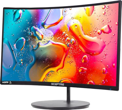 Buy Sceptre 24 Curved 75Hz Gaming LED Monitor Full HD 1080P HDMI VGA ...