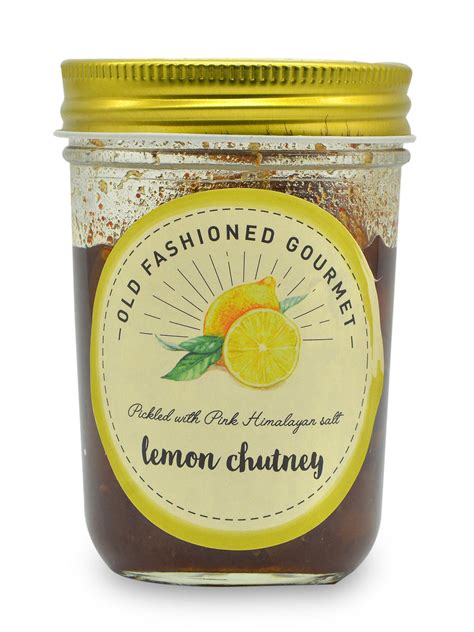 Lemon Chutney – OLD FASHIONED GOURMET