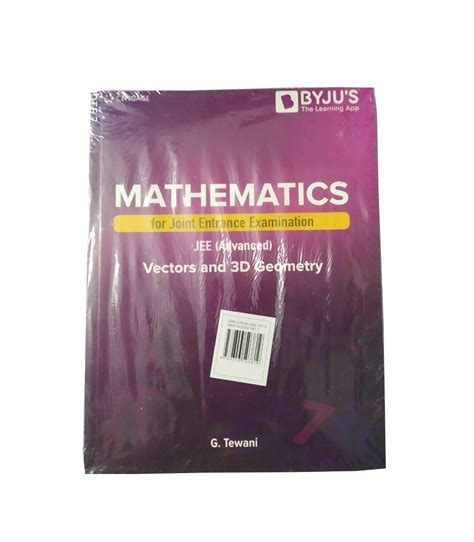 Buy CENGAGE Mathematics for JEE Advanced(Vectors and 3D Geometry ...