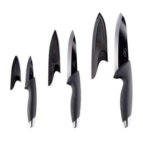 Ozeri Elite Chef Black Ceramic 6-Piece Knife Set - Walmart.com