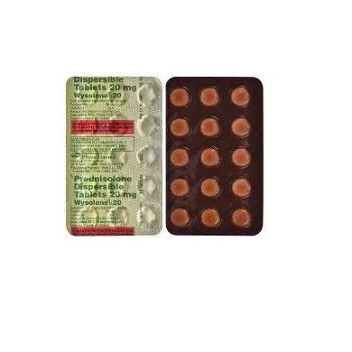 Prednisolone 20 mg – Firstcare Chemist