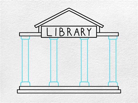 How to Draw a Library - HelloArtsy
