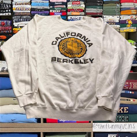 Vintage 80s cal berkeley university sweater Size... | Depop