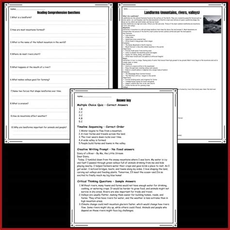 Landforms Practice 的图像结果