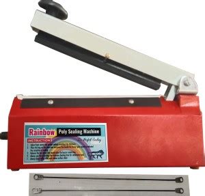 RAINBOW Poly Bag Sealing Machine |Plastic Bag sealing Machine | Heat ...