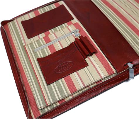 Buy Floto Italian Leather Document Porftolio Organizer Briefcase ...