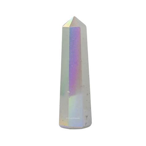 Aura Quartz Crystal Tower