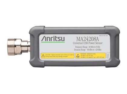 Microwave Universal USB Power Sensor MA24208A | Anritsu India
