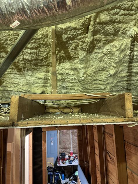 Sagging joist brace under perlin brace? : r/handyman