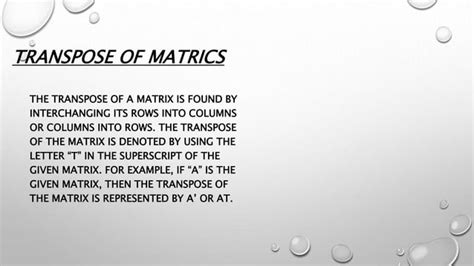 Image result for Transpose Square Matrix