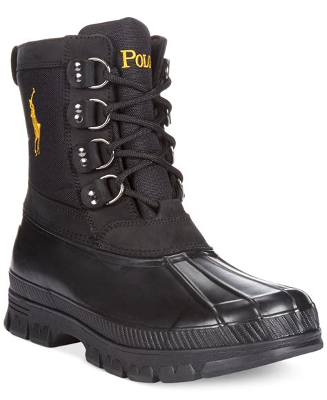 Men's Black Polo Boots at Kara Torres blog