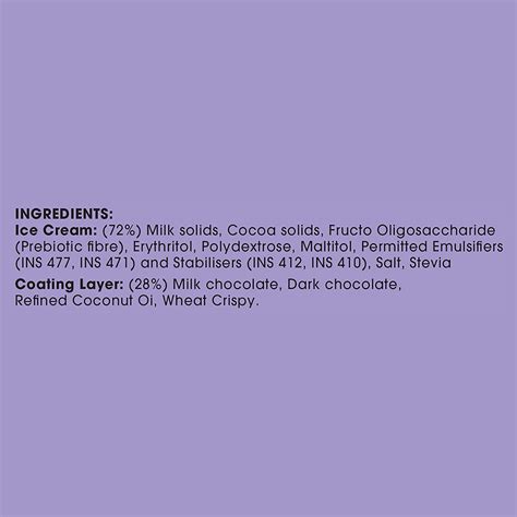 Fudgy Brownie Bar [80ml] – NOTO Healthy Ice Cream