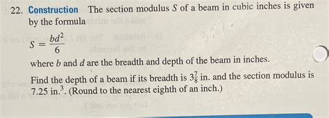 Image result for Section Modulus of a Beam