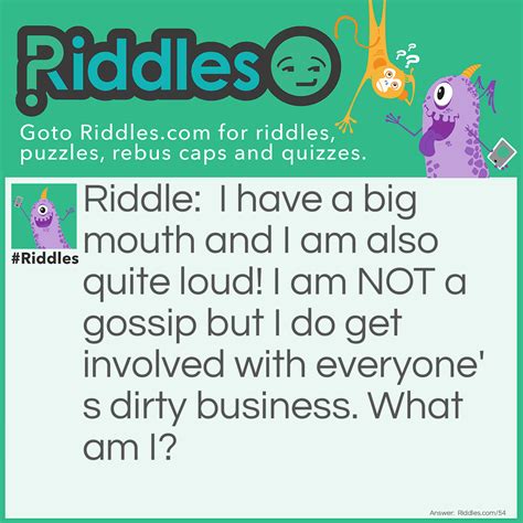 All The Dirty Places... Riddle And Answer | Riddles.com