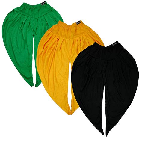 Goodtry G Girl's Dhoti Pant (Pack of 3, Multicolour) : Amazon.in ...