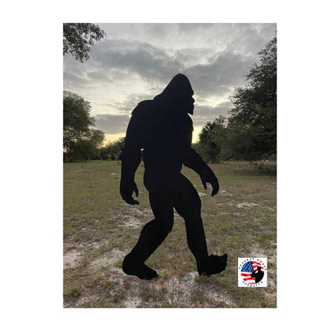 Buy Bigfoot Yard Display 5ft Tall Outdoor Wood Bigfoot Cutout Sasquatch ...