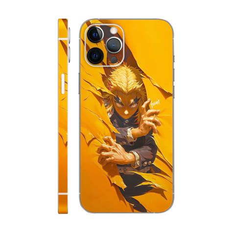 Rengoku Demon Slayer Phone Case - Breaking Through Art Design 6D Skin ...