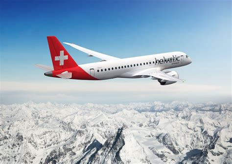 Helvetic Airways receives its first Embraer E190-E2 jet - Aviation24.be