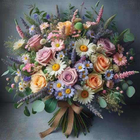 Blossoming Harmony: Mixed Flower Bouquets » Belconi.com.my