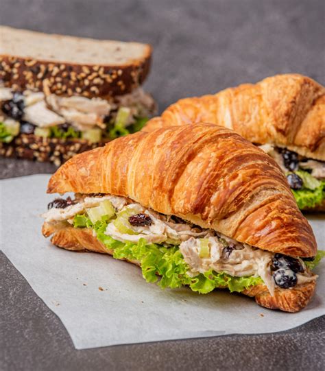 Chicken Salad Croissant Sandwich Recipe - Powered By Mom