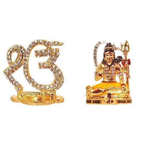 Buy BEI Ek ONKAR Symbols of Sikhism Idol and Lord Shiva/Shiv Shankar ...