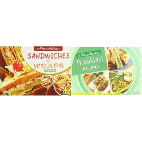 Buy Sandwiches and Wraps: Vegetarian + Breakfast Recipes (Set of 2 ...