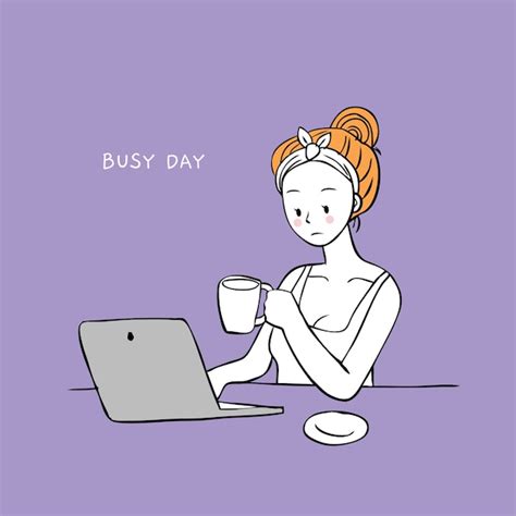 Busy Day Cartoon PNG 的图像结果