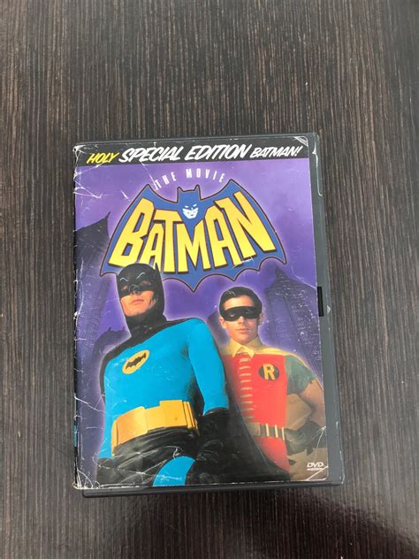 Batman the Movie DVD. Classic, Campy, Adam West 1966 - Etsy
