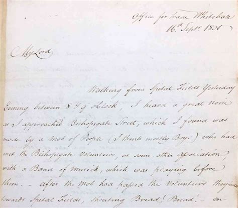 19th century letters reveal the mood in Britain when inflation reached ...