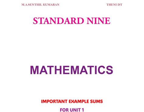 Image result for 9th Class Maths Sums