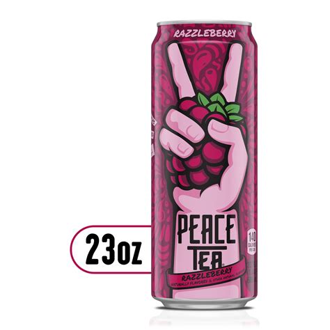 Peace Tea Razzleberry Sweet Iced Tea Drink, 23 fl oz - Walmart.com