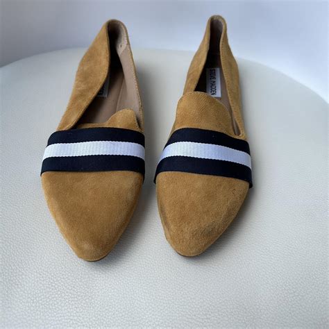 Steve Madden mustard yellow ballet flat with... - Depop