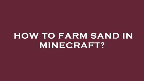 Image result for Auto Sand Farm Minecraft Java