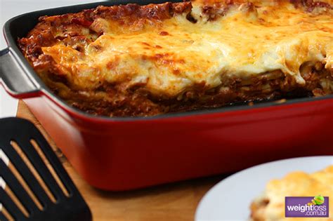 Low Fat Lasagne   Weightloss.com.au