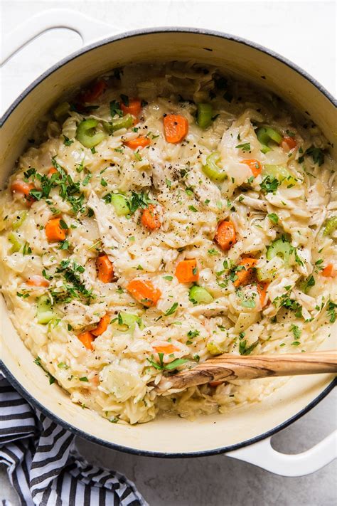 Creamy Chicken Orzo Recipe | Easy One-Pot Meal