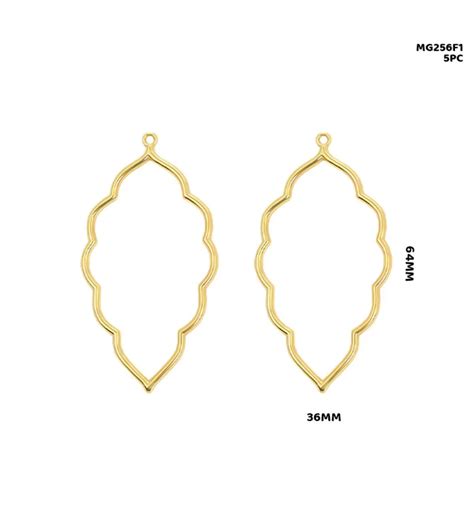 5 Elegant Leaf-Shaped Gold Bezels for Resin Art & Jewelry – Inkarto