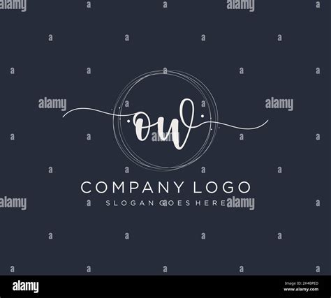 OW feminine logo. Usable for Nature, Salon, Spa, Cosmetic and Beauty Logos. Flat Vector Logo ... - Bped Design for Logo