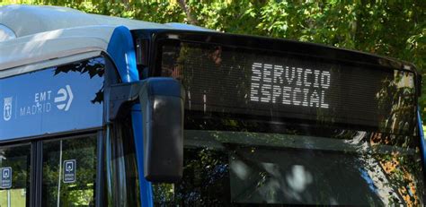 EMT Madrid habilita dos líneas especiales para cubrir los servicios ...