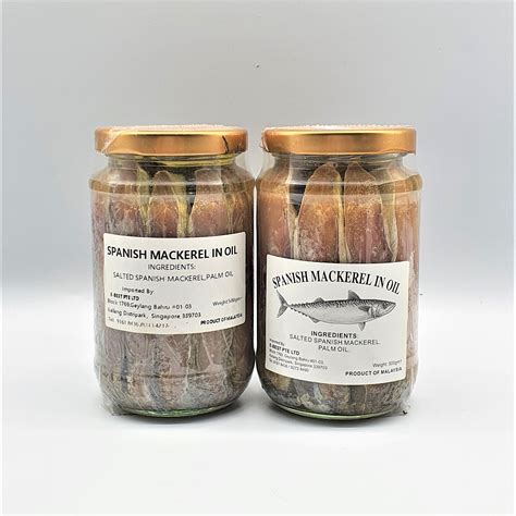 SALTED FISH IN CAN 梅香咸鱼 玻璃罐 - JinChun Dry Foods