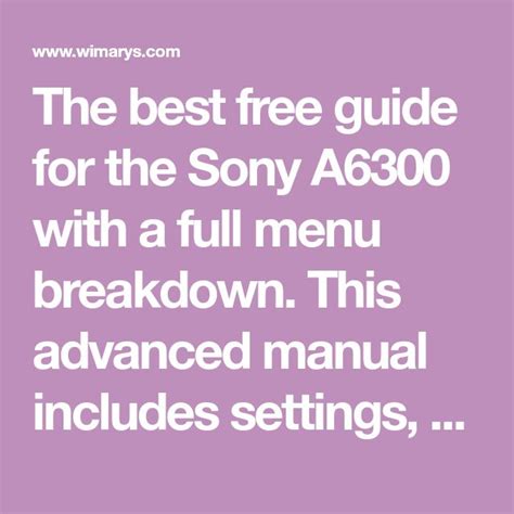 Image result for PC Remote USB A6300 Menu