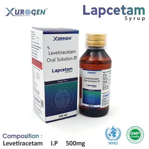 Lapcetam Solution (Levetiracetam 100mg/ml)