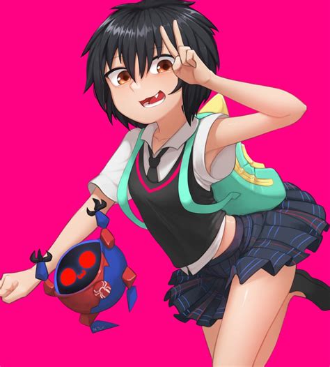 peni parker and sp//dr (marvel and 3 more) drawn by nyxkz | Danbooru