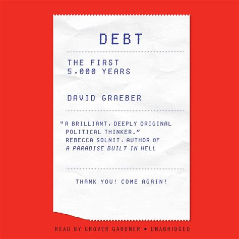 Debt: The First 5,000 Years: David Graeber: 9781469087313: Amazon.com ...
