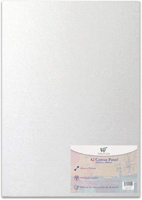 Canvas Panel Stretched Blank Canvas Board Primed Artist Boards 100% ...
