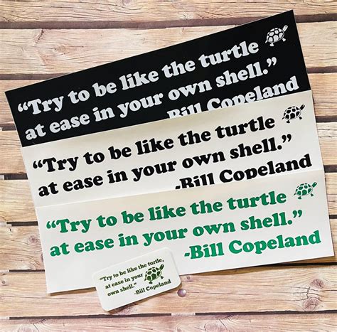 Try to Be Like the Turtle - at Ease in Your Own Shell. Bill Copeland - Etsy