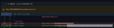 Example Git Codeowners File 的图像结果