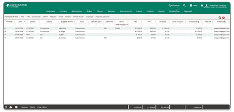 Image result for BuildMaster Construction Software User Interface