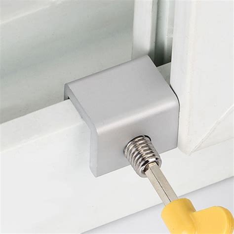 1 Pcs Adjustable Sliding Window Lock Stopper Door Frame– UNIQKART